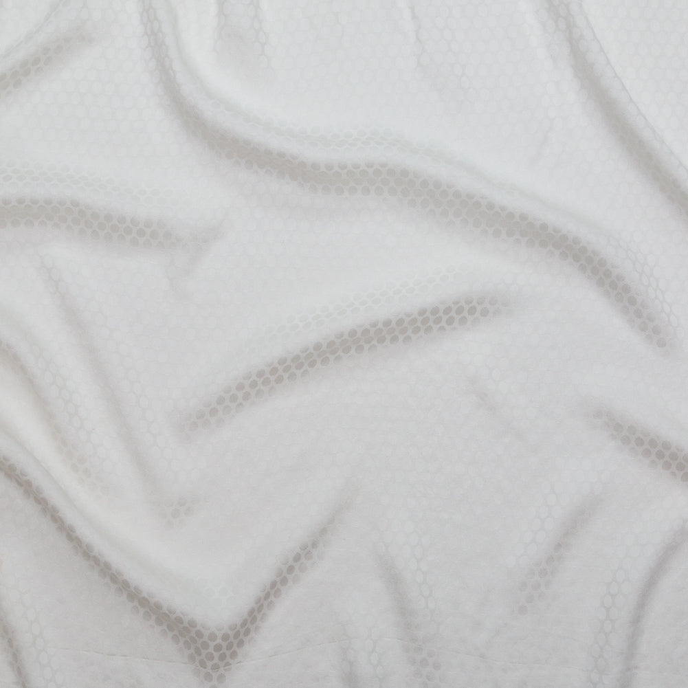 Jet Stream Circles Rayon Jacquard