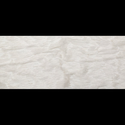 White Flamestitch Embroidered Netted Lace Full