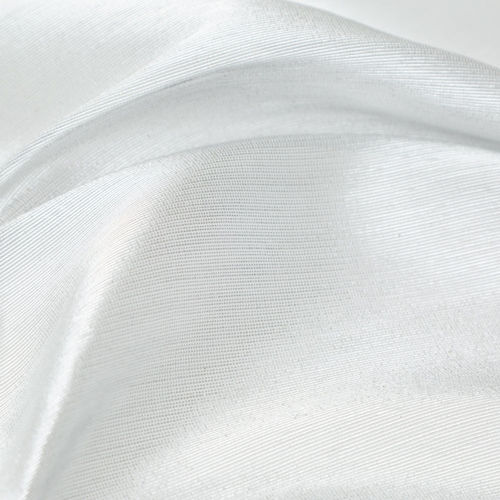 Metallic Scrim Lame - Silver Full