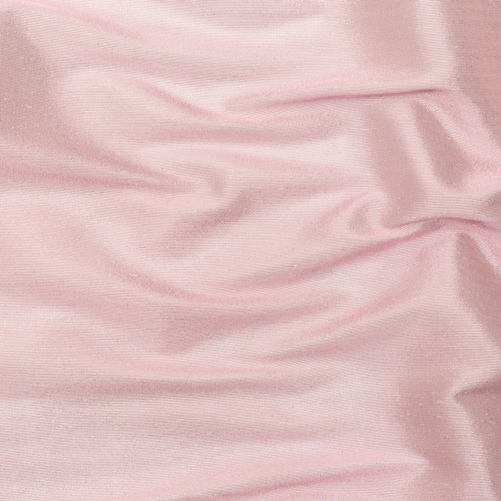 Metallic Scrim Lame - Pink Powder
