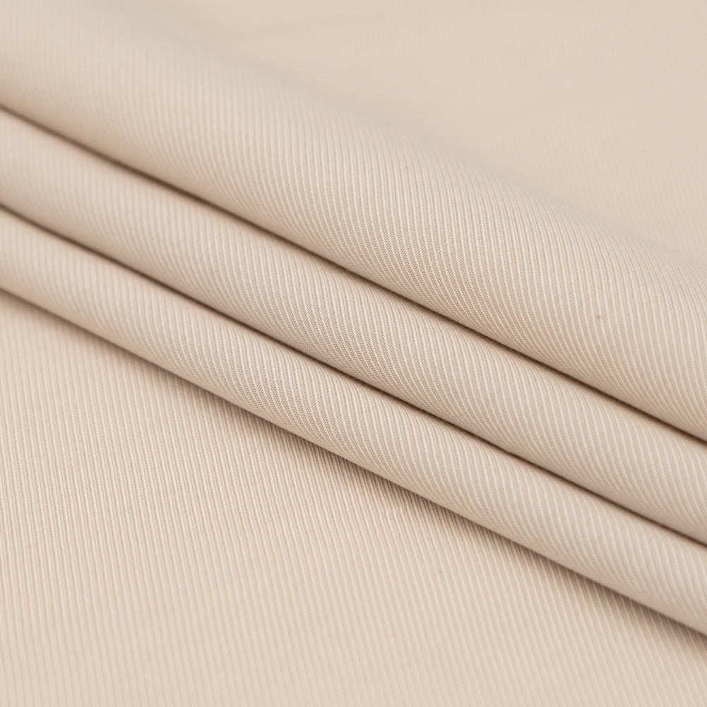 Helmut Lang Radiant Khaki Viscose and Cotton Twill Folded