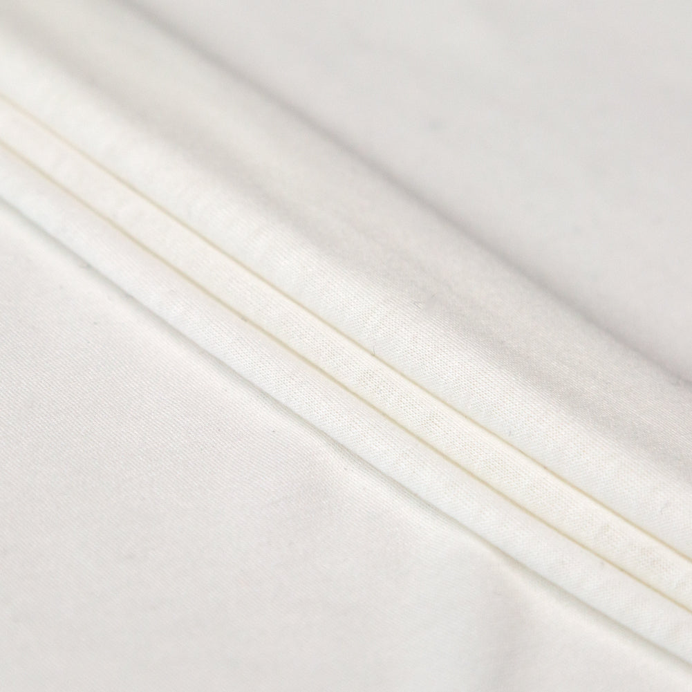 Helmut Lang Snow White Viscose Jersey Folded