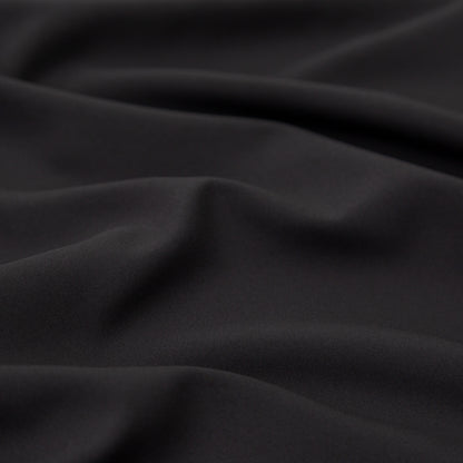 Theory Black Polyester Georgette Detail