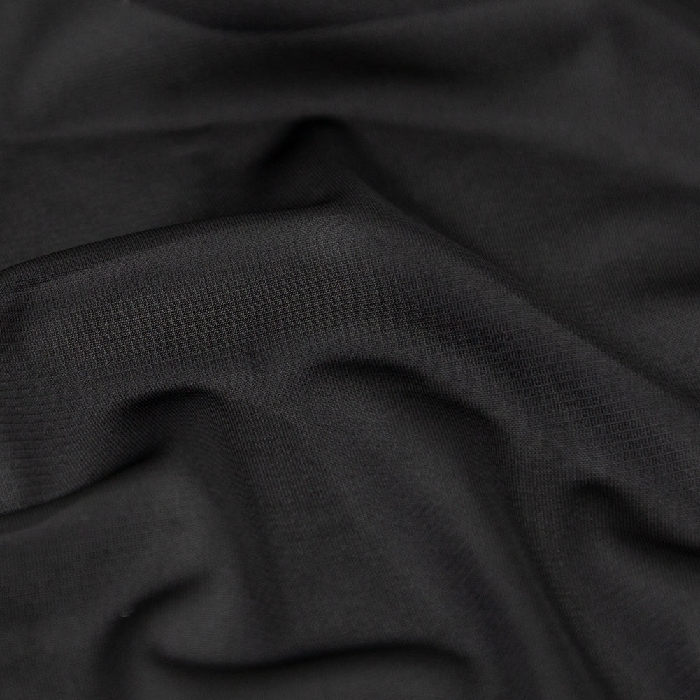 Theory Black Sheer Tricot Interlining Detail