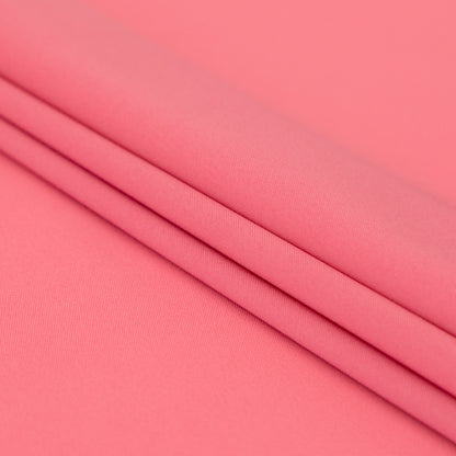 Theory Pink Coral Radiant Polyester Twill Lining Folded