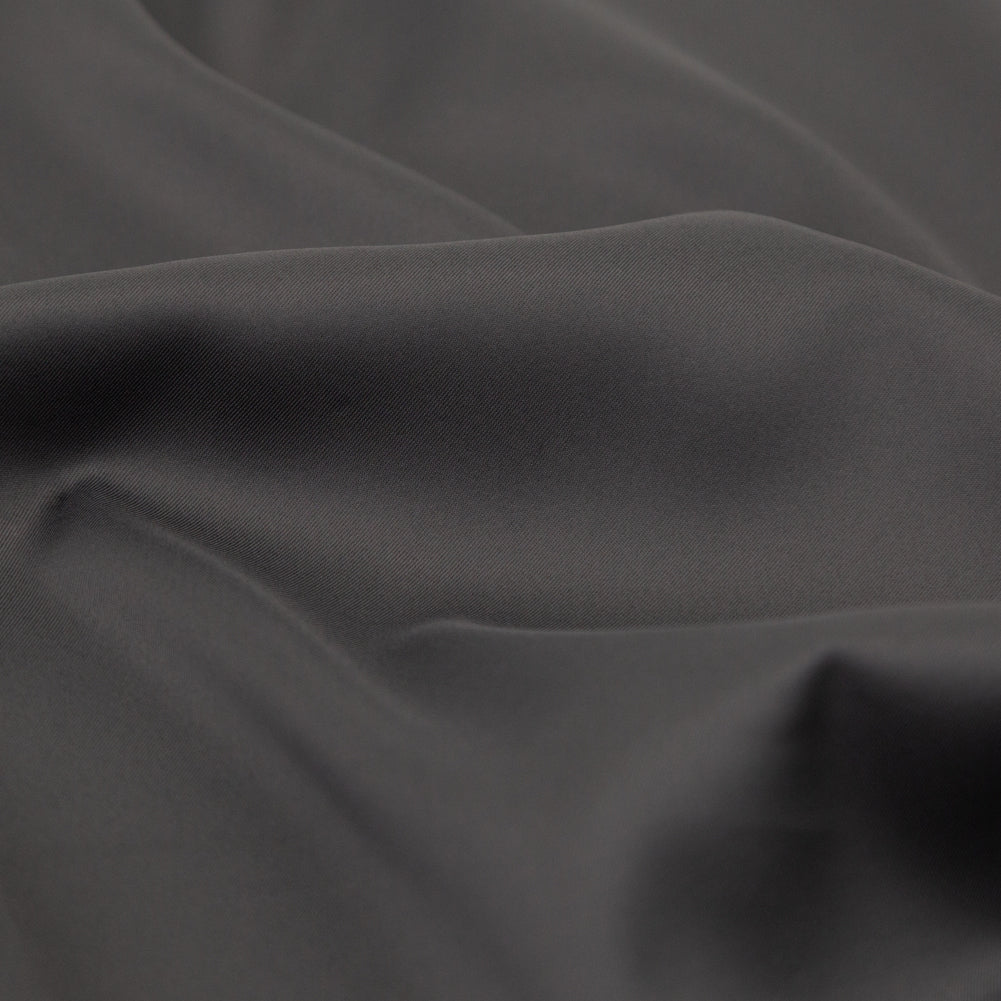 Theory Heather Gunmetal Radiant Polyester Twill Lining Detail