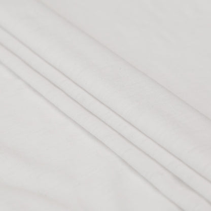 Helmut Lang Optic White Cotton and Cashmere Jersey Detail