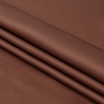 Theory Classic Brown Rayon Twill Lining Folded