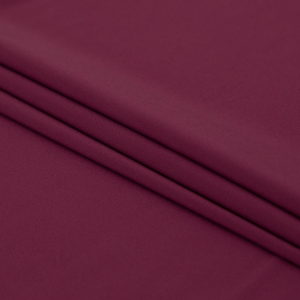 Theory Deep Rouge Stretch Polyester Crepe Folded