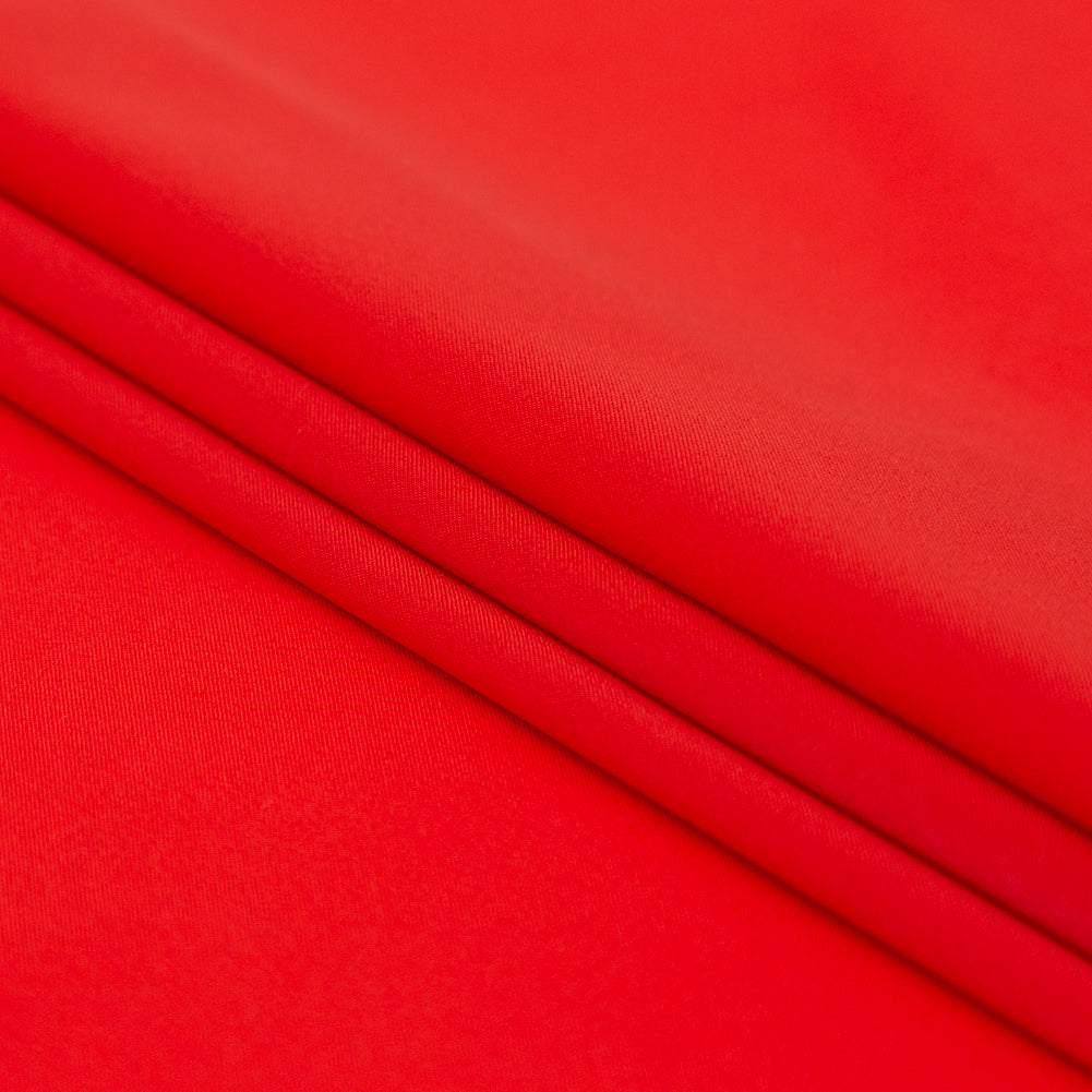 Theory Bright Tomato Stretch Polyester Lining Folded