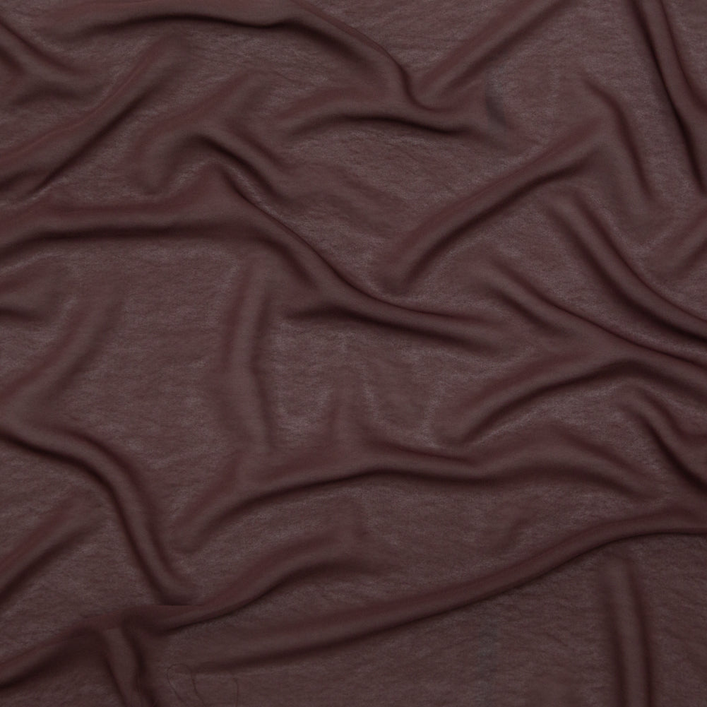 Theory Dark Bordeaux Soft Polyester Chiffon
