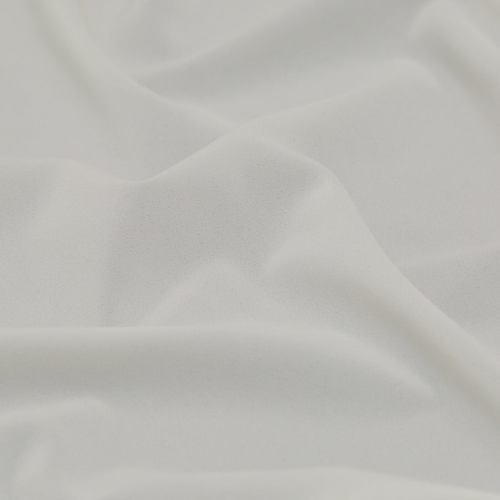 Theory Ivory Stretch Polyester Crepe Detail