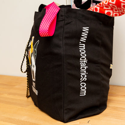 Mood Designer Fabrics Got Treats Tote Bag Folded