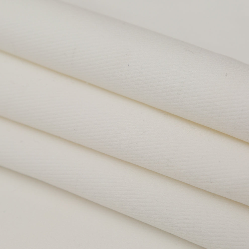 Italian Sugar Swizzle Stretch Polyester Twill Folded