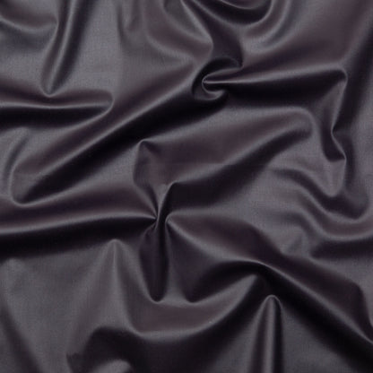 Italian Indigo Stretch Cotton Twill with a Waxy Laminate