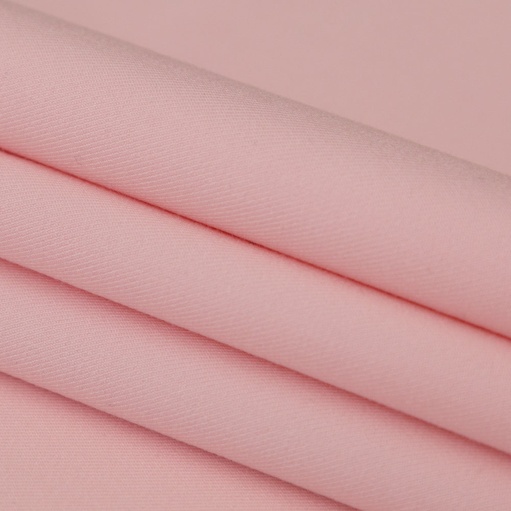 Italian Mary's Rose Stretch Polyester Twill Folded