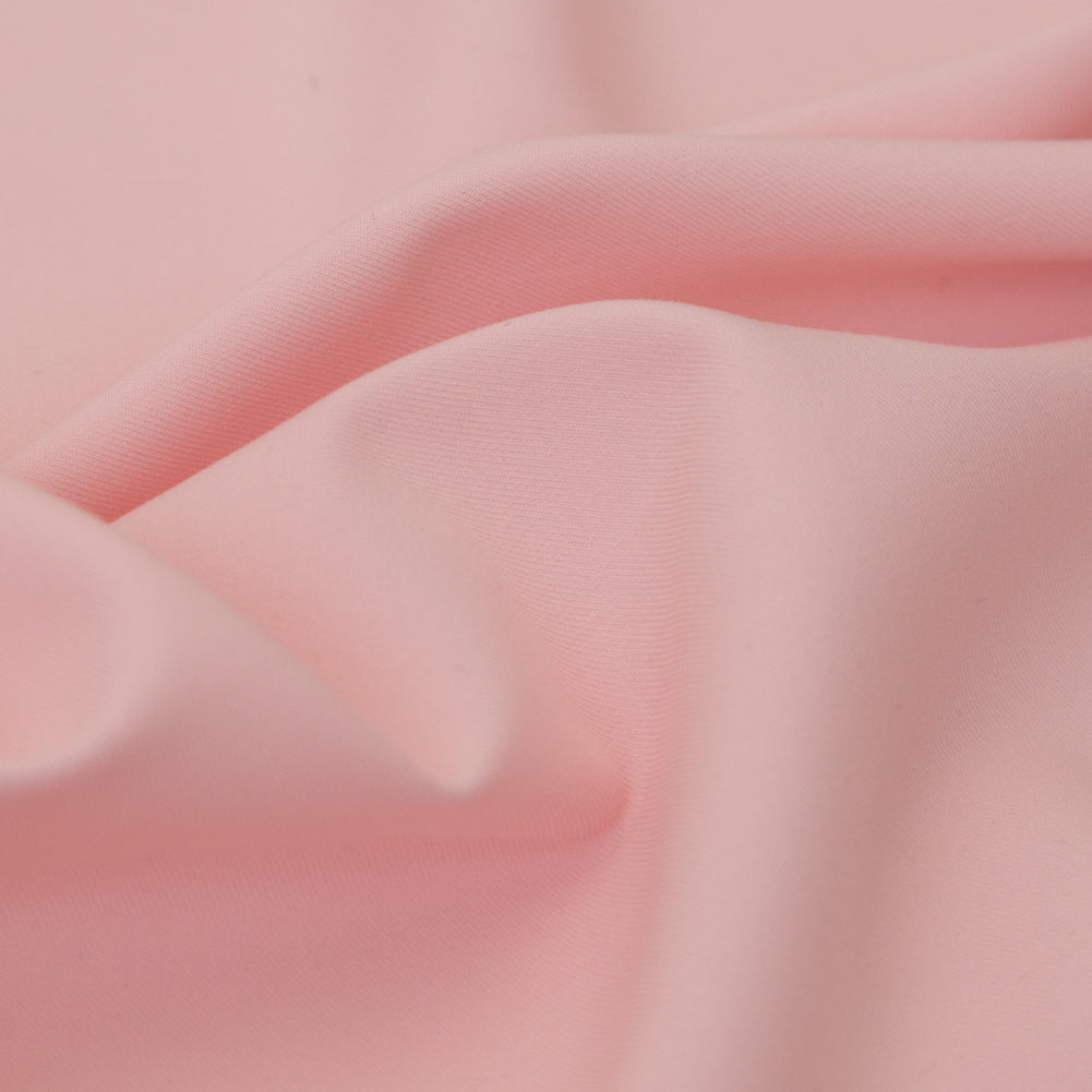 Italian Mary's Rose Stretch Polyester Twill Detail