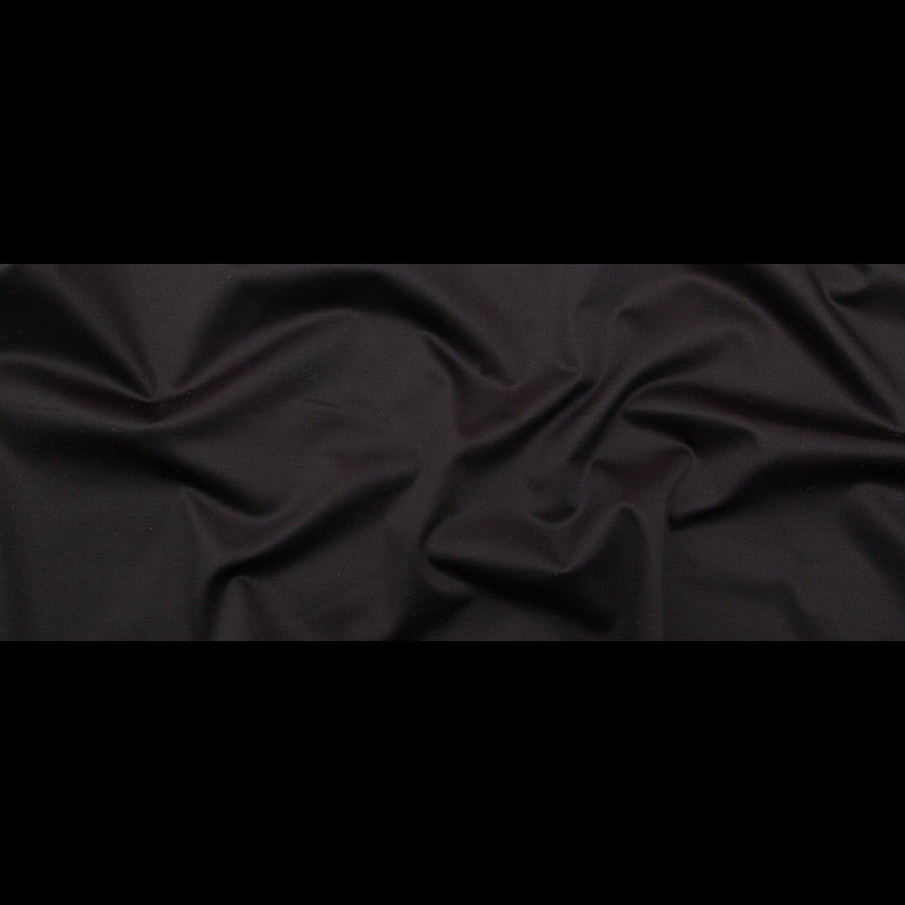 Black Stretch Rayon Sateen Full