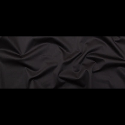 Black Stretch Rayon Sateen Full