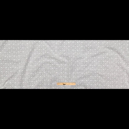 Off-White Diamond Embroidered Cotton Eyelet Full