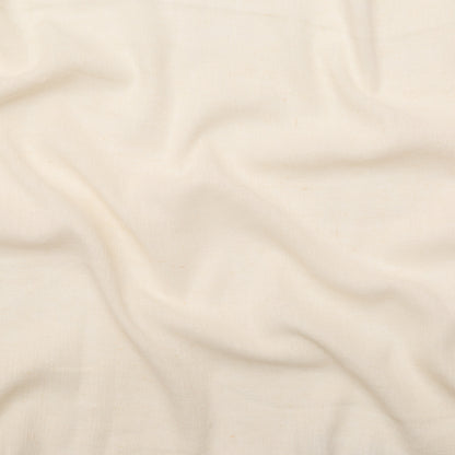 Crinkled Linen and Rayon Gauze - Ivory - Ushuaia Collection
