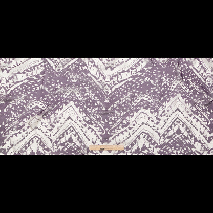Blackberry Wine and Pumice Stone Abstract Silk Chiffon Full