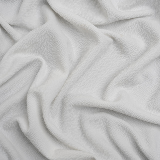 Stretch Liverpool Knit - White - Evangeline Collection