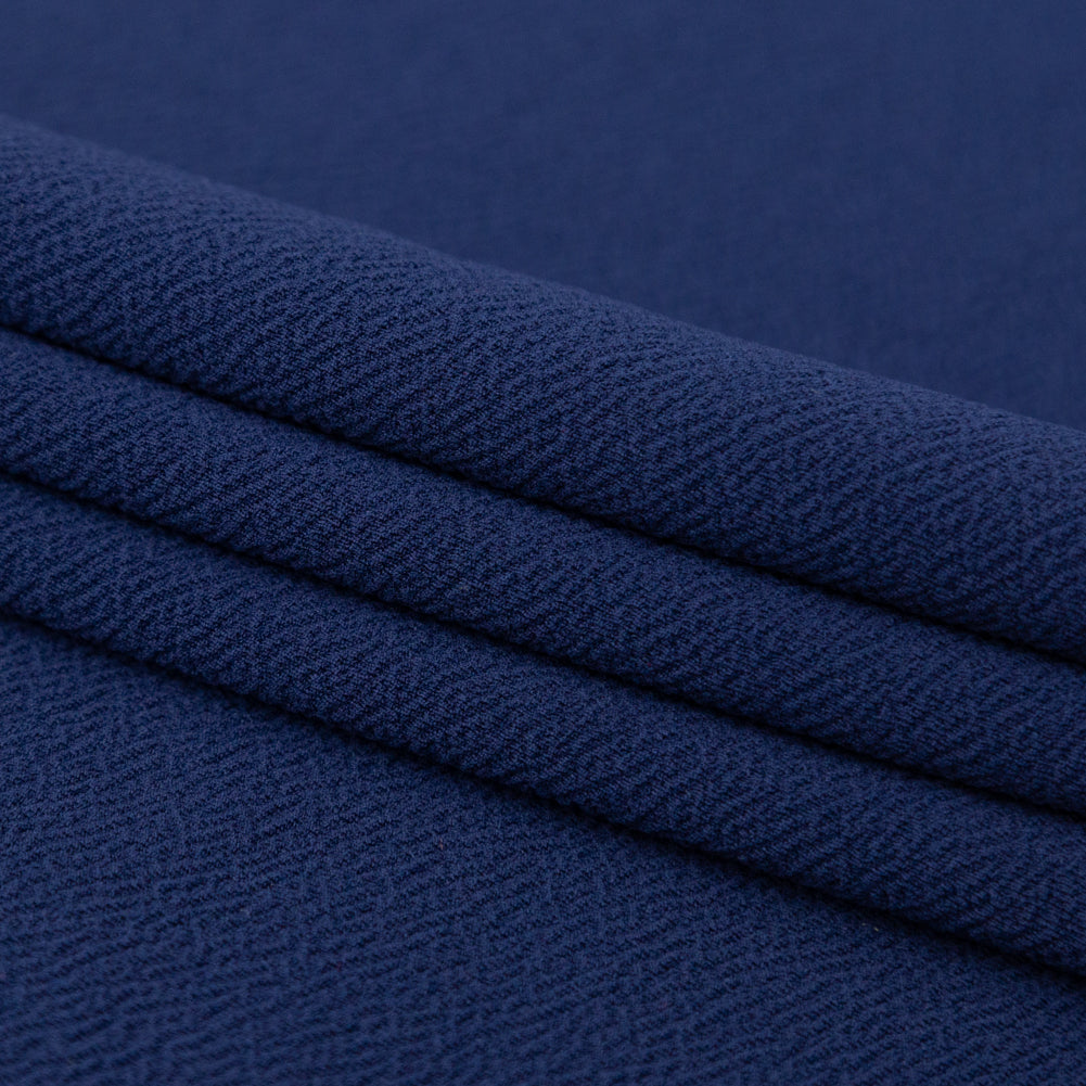 Navy Stretch Liverpool Knit Detail