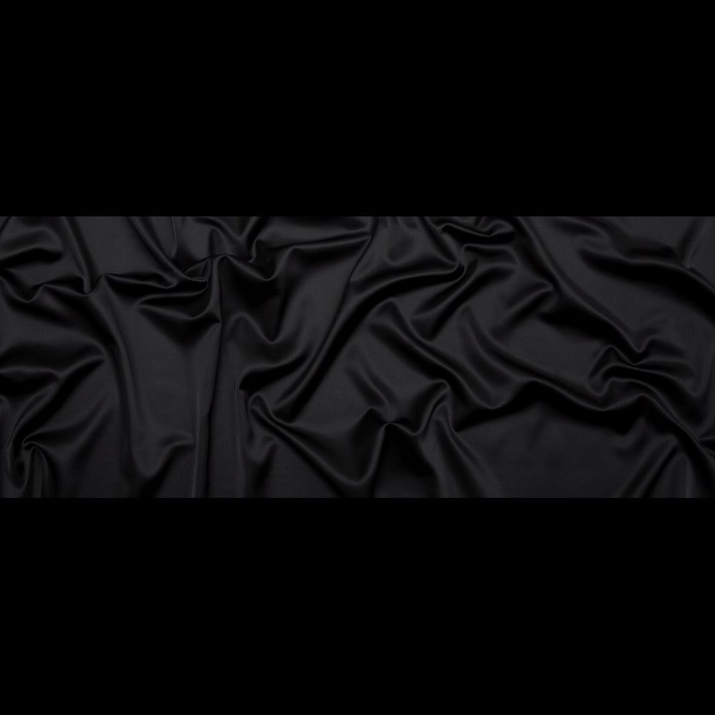 Jessica Black Stretch Satin