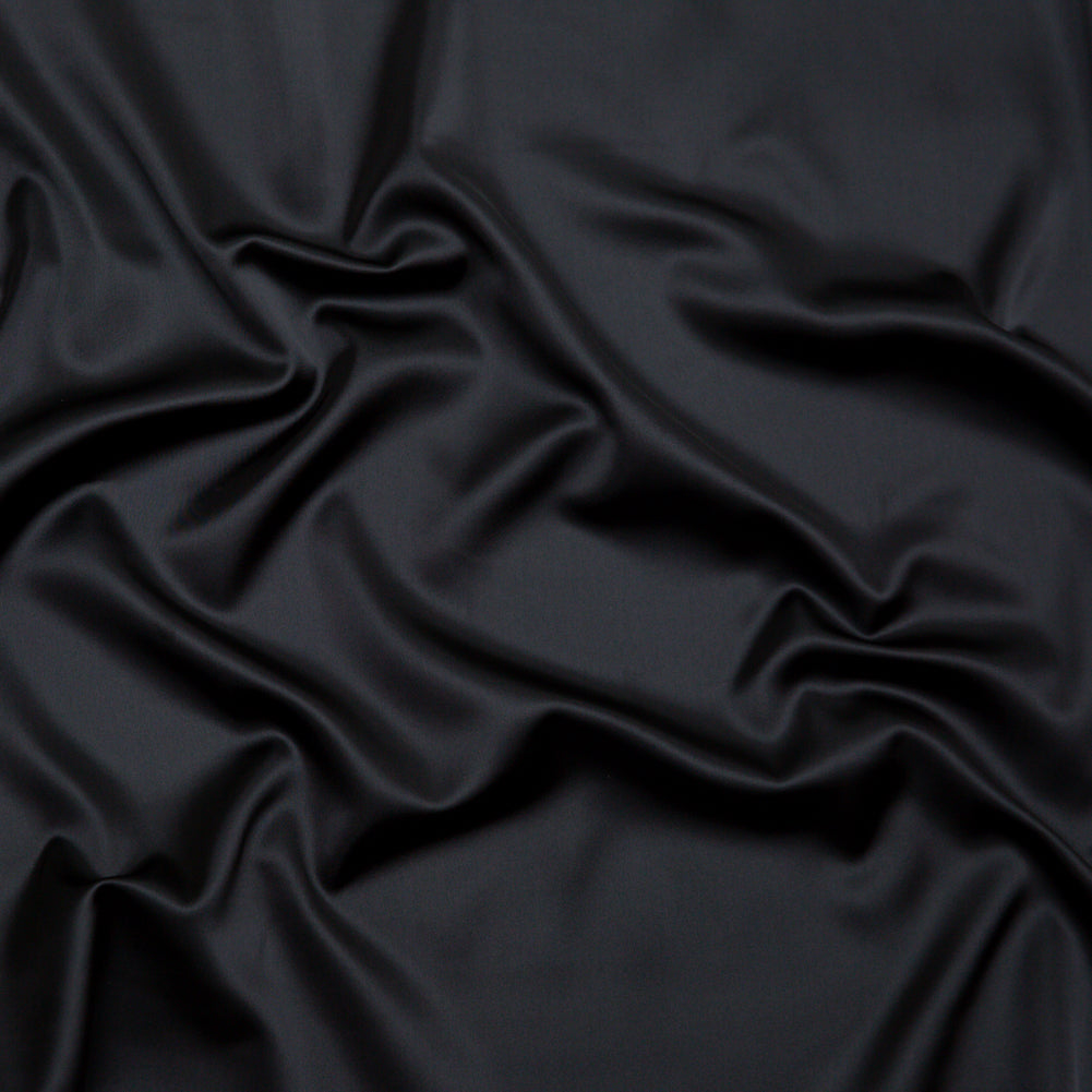 Jessica Black Stretch Satin