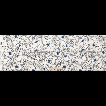 Mood Exclusive Night in Tunisia White and Blue Cotton Poplin Full