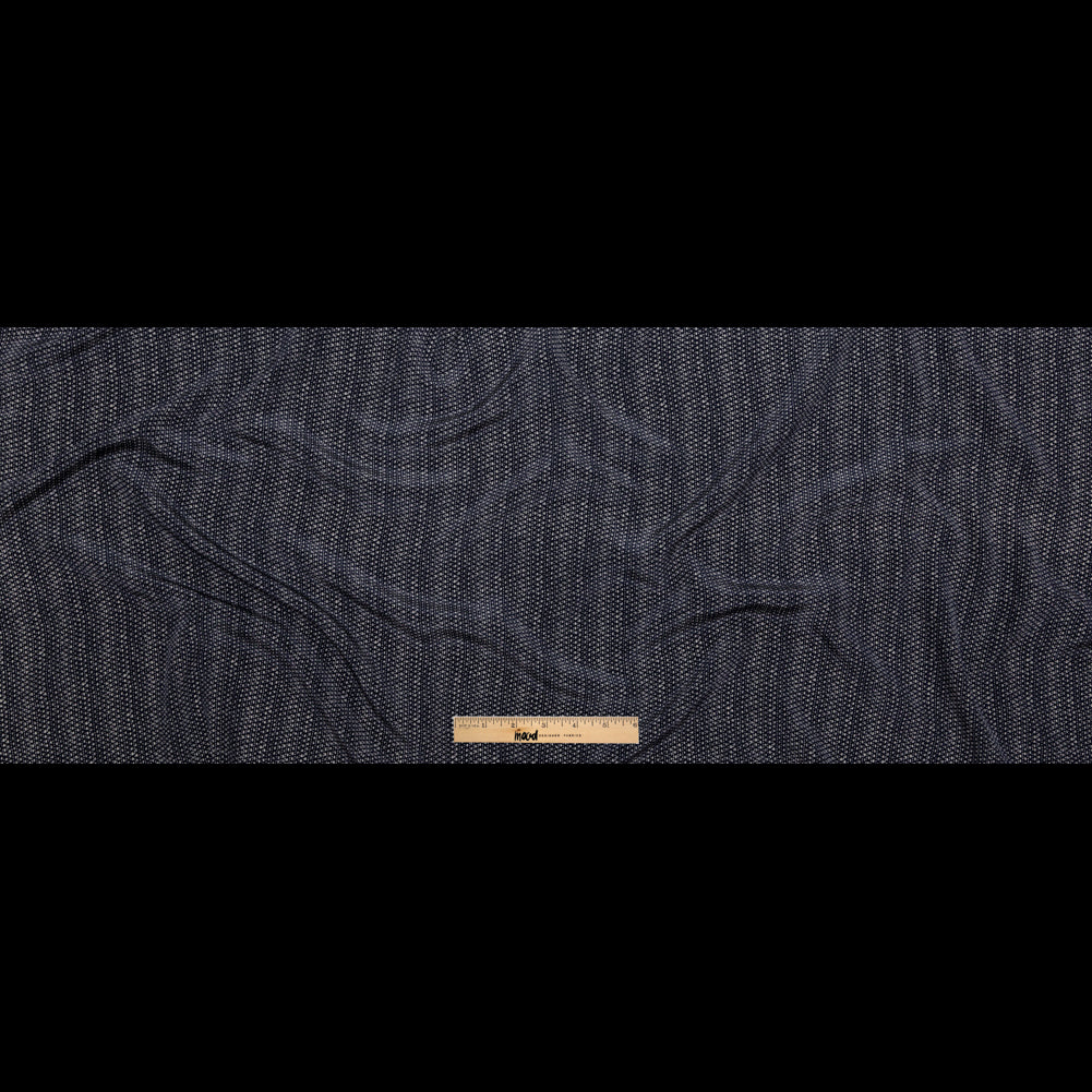 Parisian Night and Nimbus Cloud Abstract Silk Crepe Full