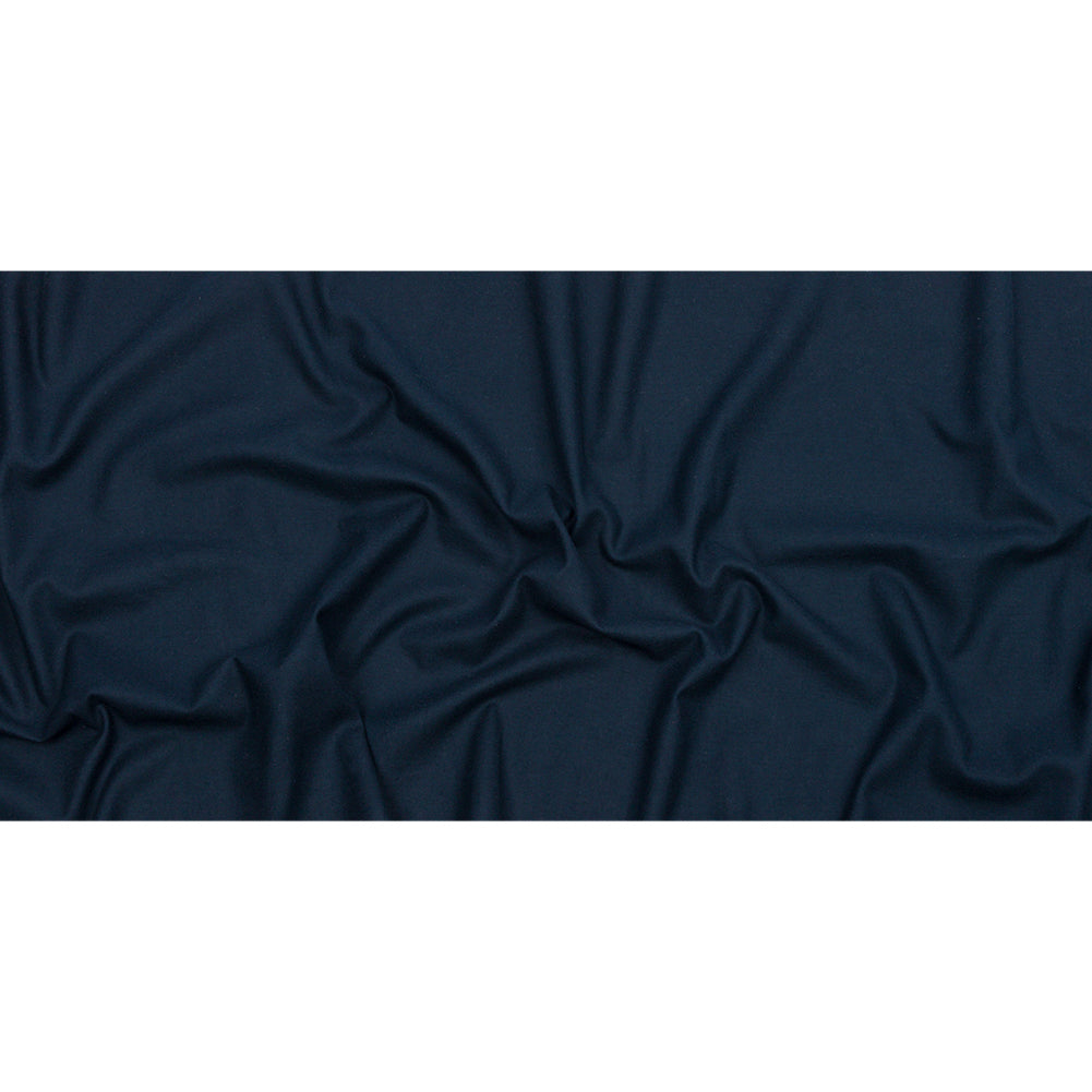 Navy Brushed Cotton Flannel Twill Full