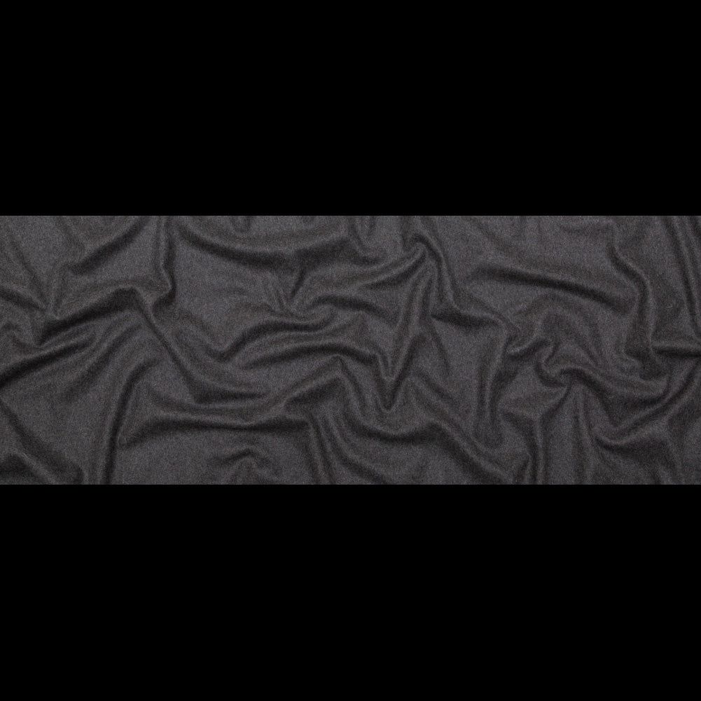 Italian Heathered Charcoal 100% Cashmere Full