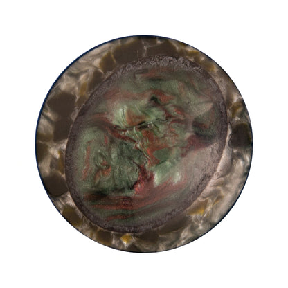 Green Self Shank Plastic Button - 44L/28mm