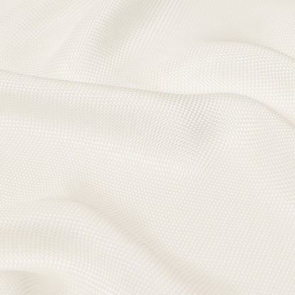 Luminous White Acetate Pique Detail