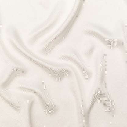 Luminous White Acetate Pique