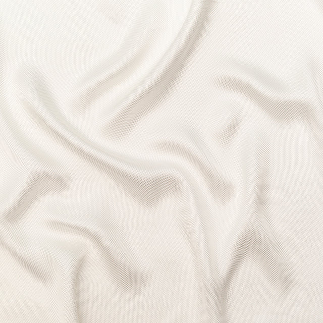 Luminous White Acetate Pique