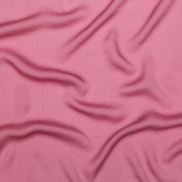 Mesa Rose Satin-Faced Silk Chiffon
