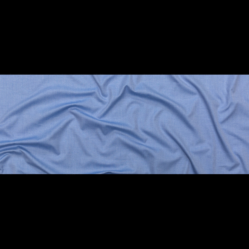 Heathered Hydrangea Mercerized Cotton Shirting Full