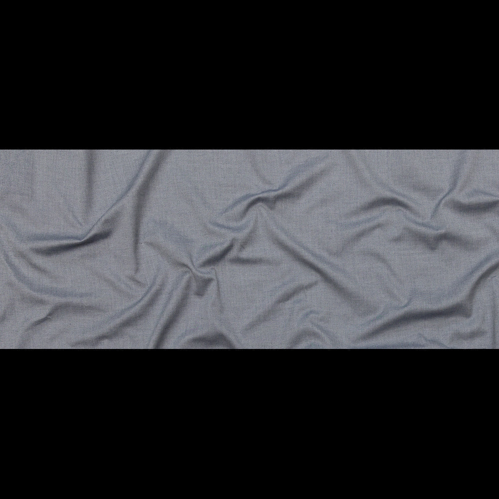 Heathered Parisian Night Mercerized Cotton Shirting Full