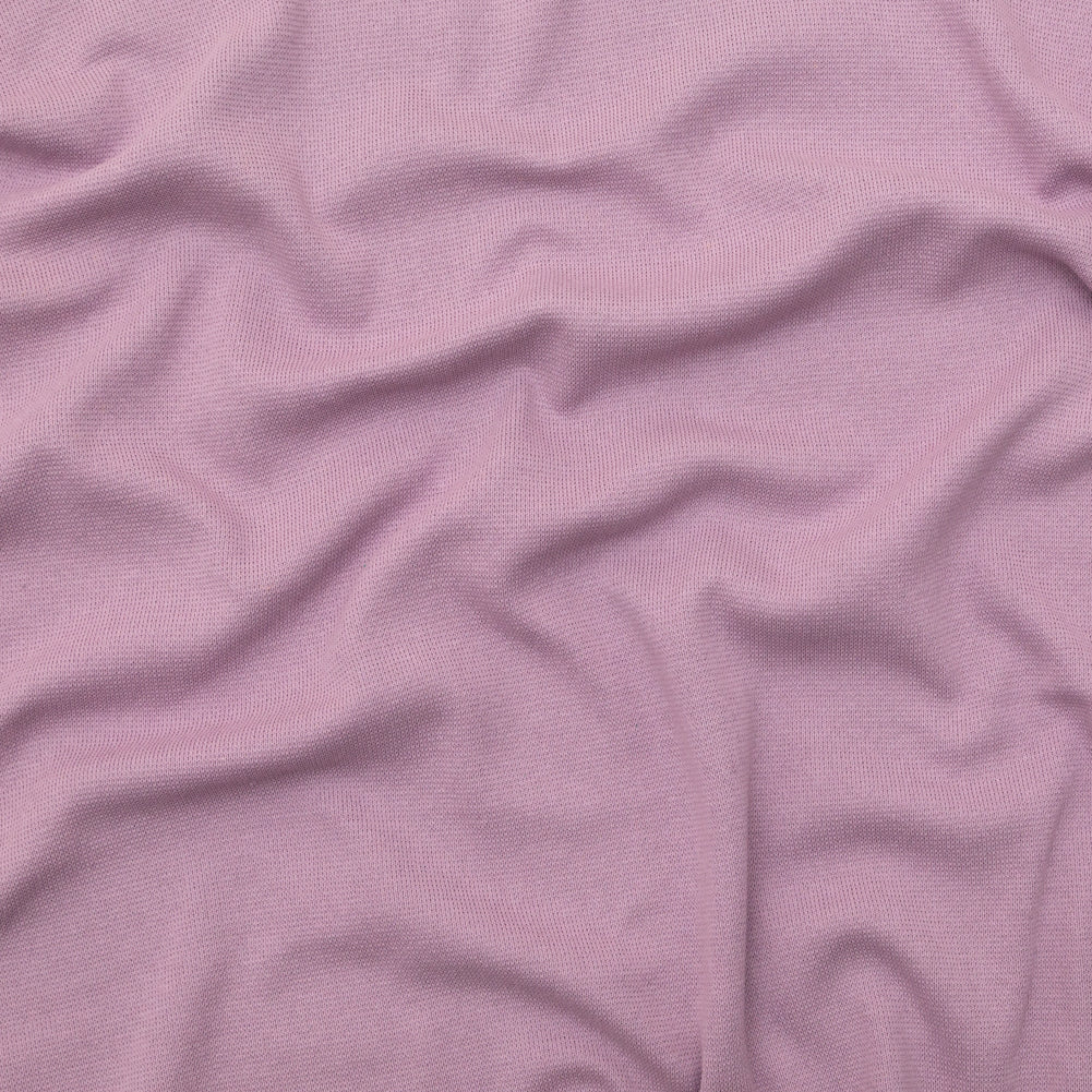 Lavender Mist Heavy 1x1 Cotton Rib Knit