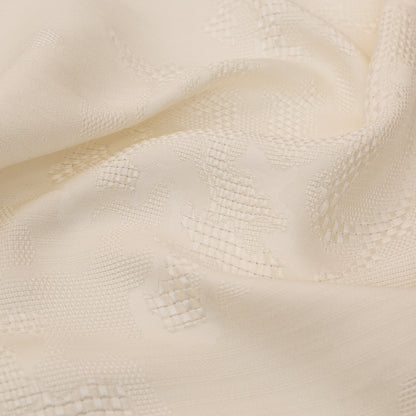 The Row Eggnog Abstract Silk Jacquard Detail