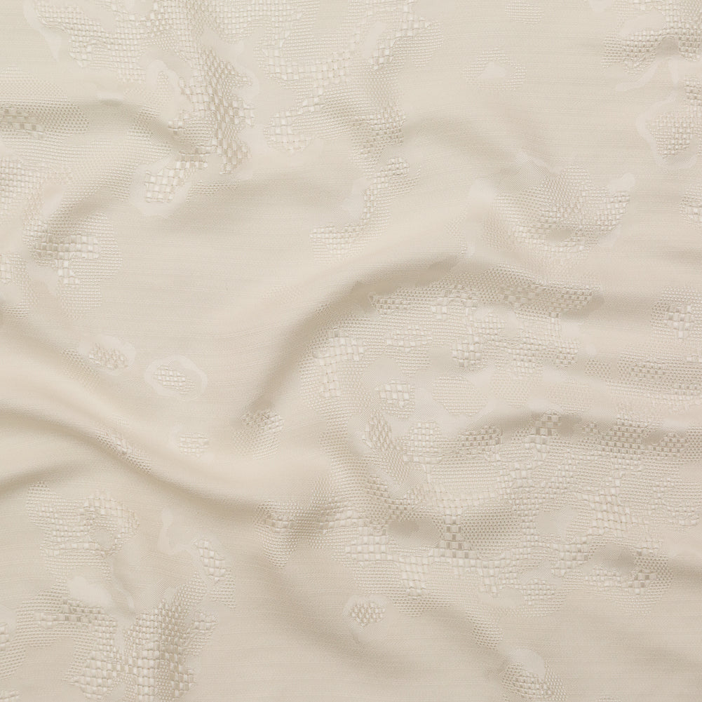 The Row Eggnog Abstract Silk Jacquard