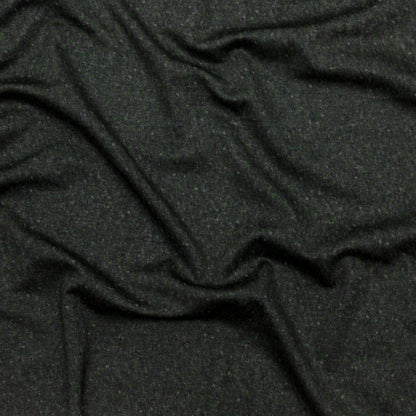 Italian Green and Black Printed Ponte Knit