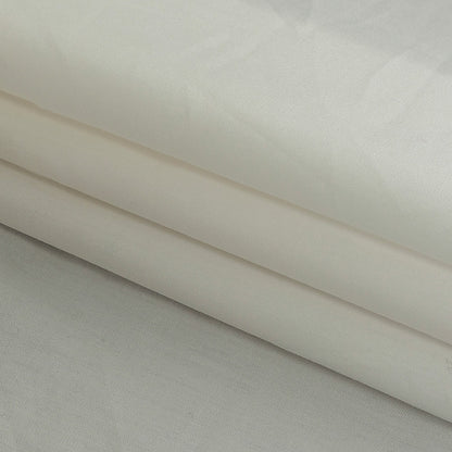 Off-White Cotton Poplin Shirting Folded