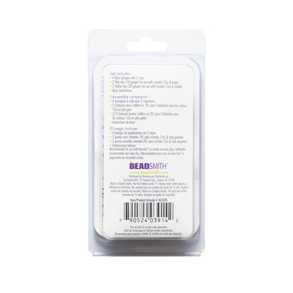 Gemtac Glue Syringes for Attaching Flatbacks Detail