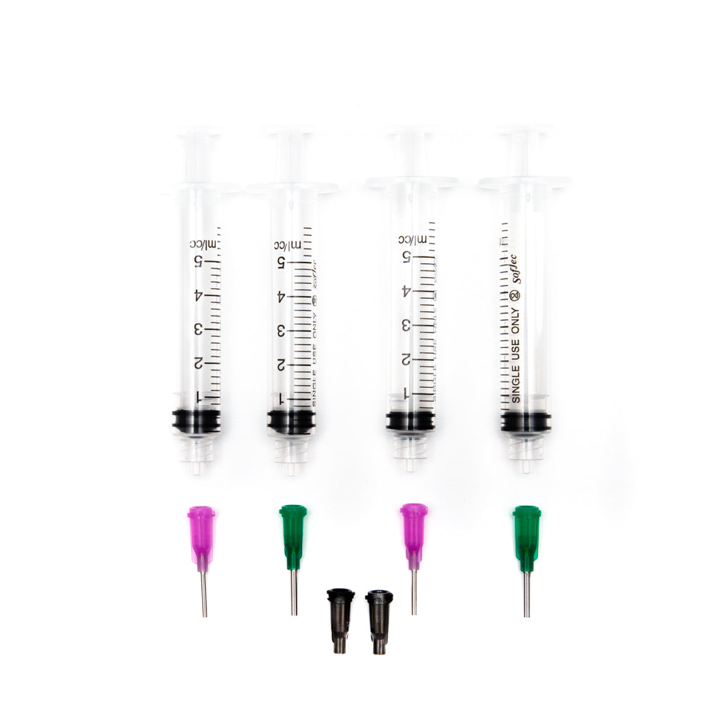 E6000 Glue Syringes for Attaching Flatbacks Folded