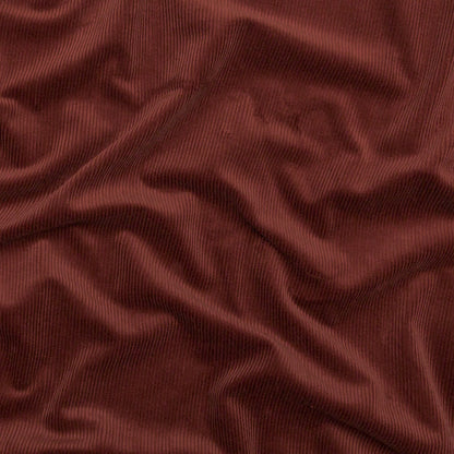 Italian Burnt Henna Stretch Cotton Corduroy