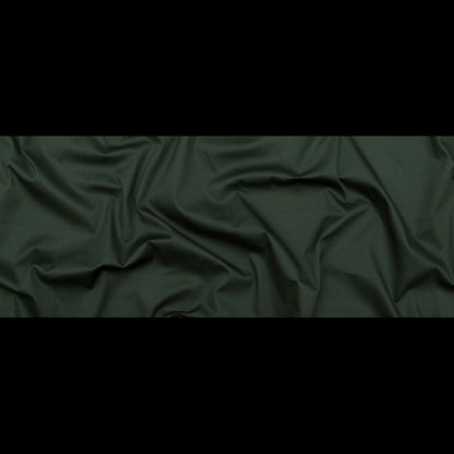 Olive Stretch Woven Cotton Pique Full